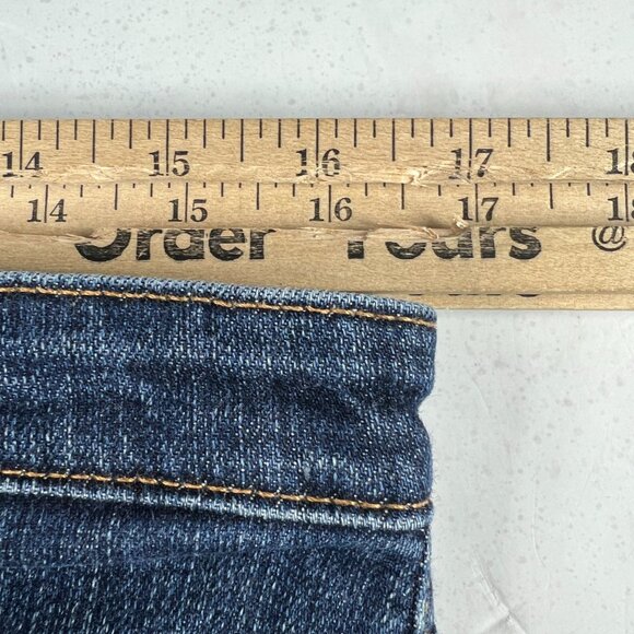 AG Adriano Goldschmid Jean Womens 33x30 Stevie Slim Straight Blue Denim Tag 31 R - Picture 16 of 16